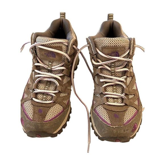 Women's The North Face High Top Hiking Boots with Ankle Support GUC Sz 7.5 - Picture 1 of 10